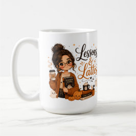 Caneca Grande de Halloween para Professores, Café