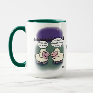 Caneca Grande Dia dos Namorados Será Você Minha