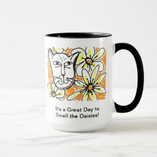 Caneca Grande dia para cheirar a Margarida-Esther Nowell