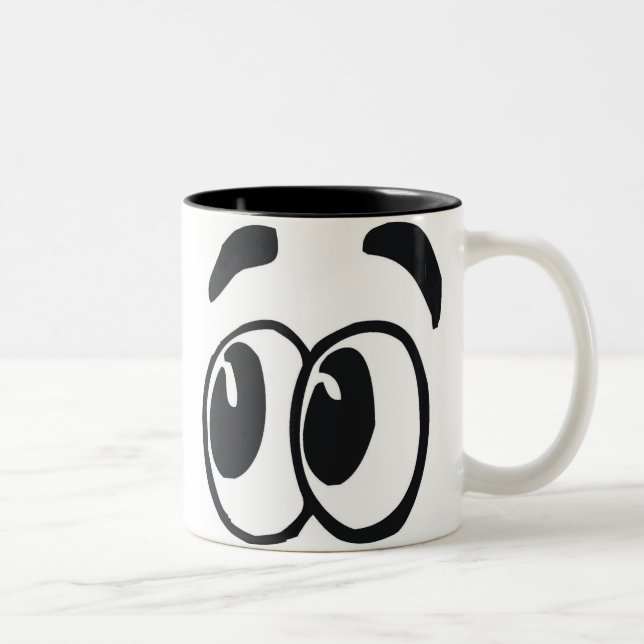 Caneca grande dos olhos (Direita)