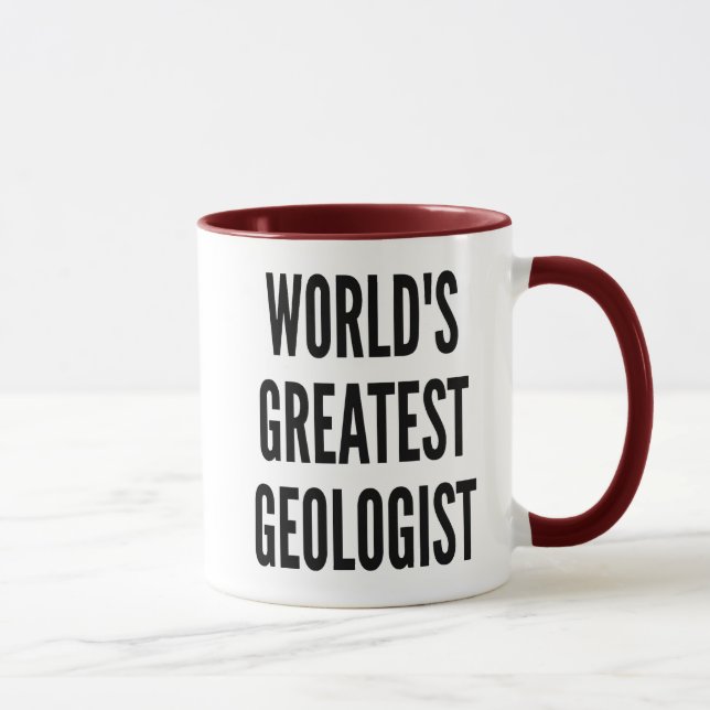 Caneca Grande Geólogo do Mundo (Direita)