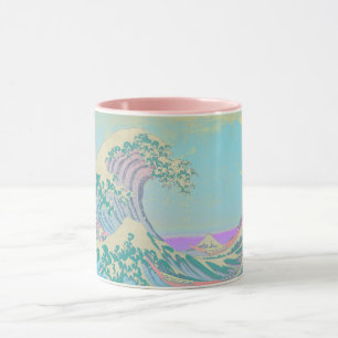 Caneca Grande Onda Pastel