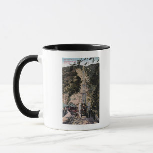 Caneca Grande opinião da estrada de ferro do declive