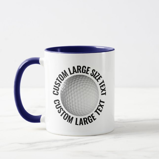 Caneca Grande Texto AZUL MARINHO Combo 325ml Personalizad (Esquerda)