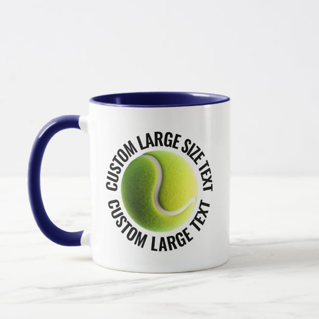 Caneca Grande Texto AZUL MARINHO Combo 325ml Personalizad (Esquerda)