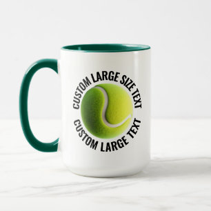 Caneca Grande Texto COMBINAÇÃO VERDE CAÇADOR 15oz Tênis P