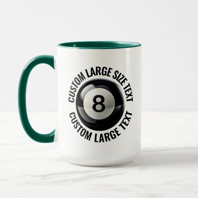 Caneca Grande Texto HUNTER VERDE Combinação 15oz Personal (Esquerda)