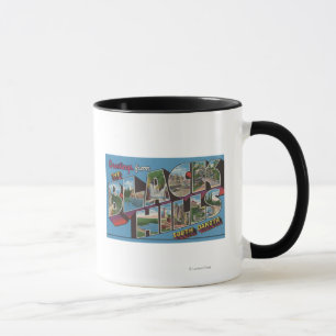 Caneca Grandes cenas da letra - Black Hills, SD