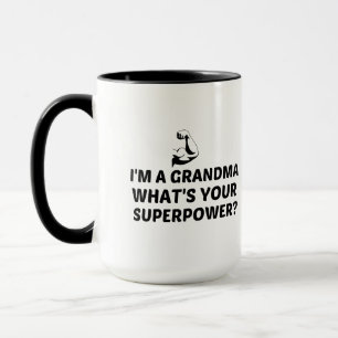 CANECA GRANDMA SUPERPOWER