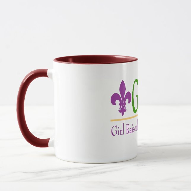 Caneca Granola: Rapariga Criada Na Taça De Nova Orleans (Esquerda)
