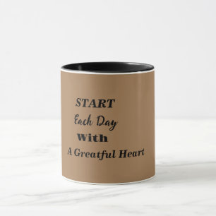 Caneca Gratidão De Sip & Saver com cada Sip