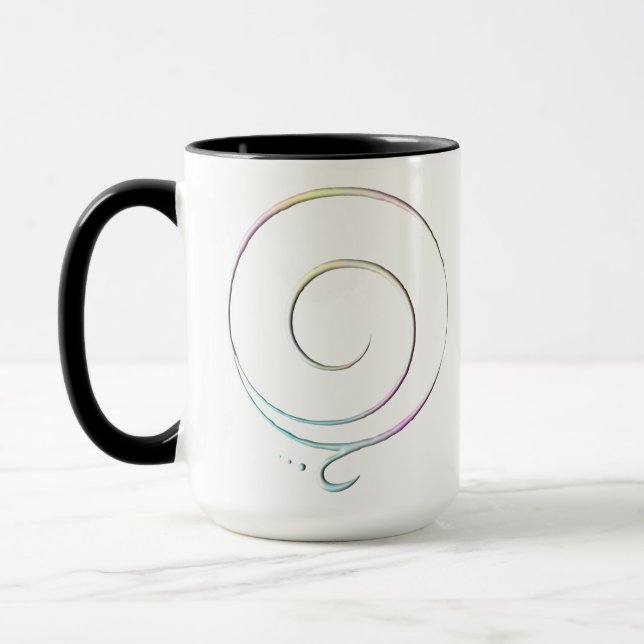 Caneca Gratidão Pastel  (Esquerda)