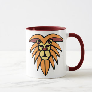 Caneca Gravata Cabeça de Leão