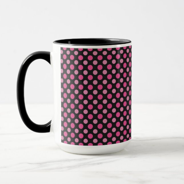 Caneca gray with pink dots (Esquerda)