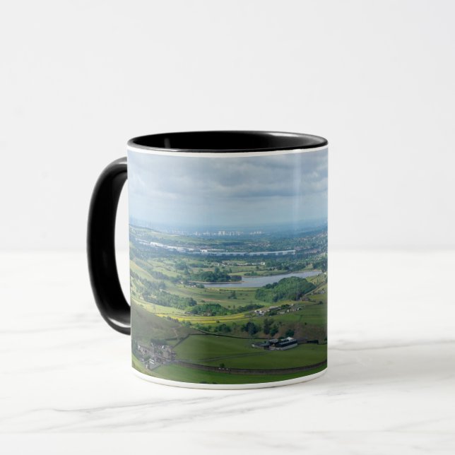 Caneca Greater Manchester a partir de Blackstone Edge (Frente Esquerda)
