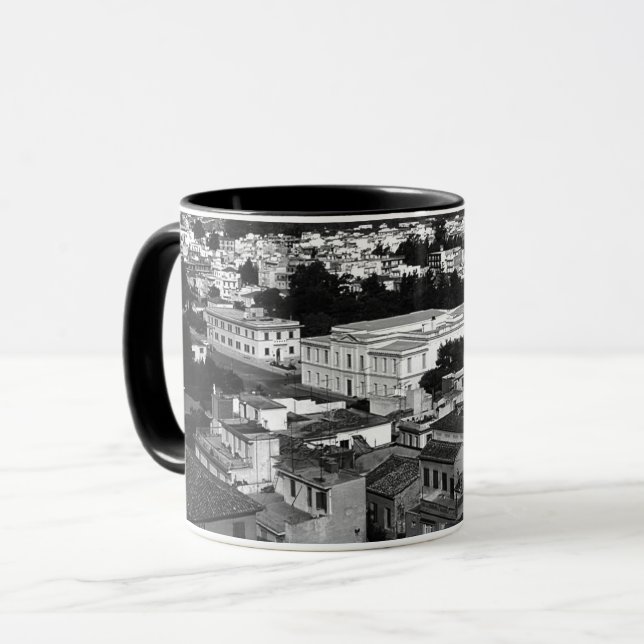 Caneca Grécia Antiga Cidade de Nafplion (Frente Esquerda)