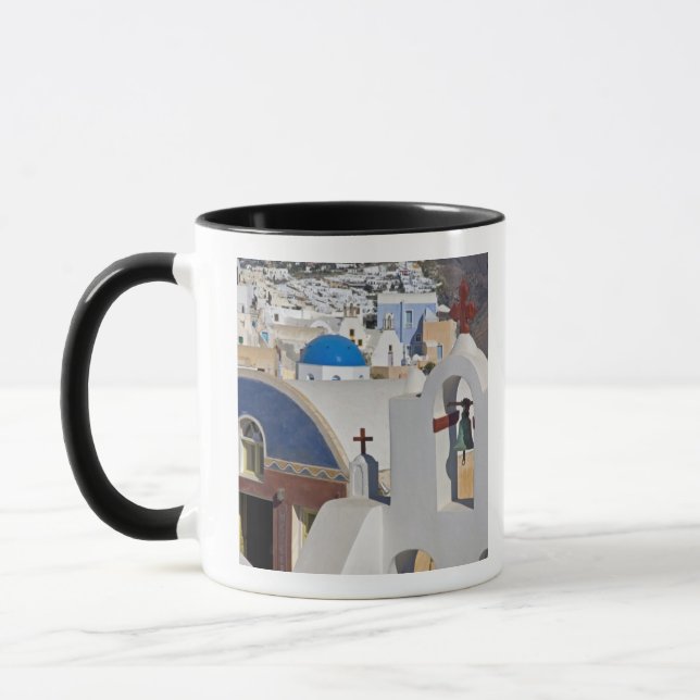 Caneca Grécia e Ilha Grega de Santorini cidade de Oia 5 (Esquerda)