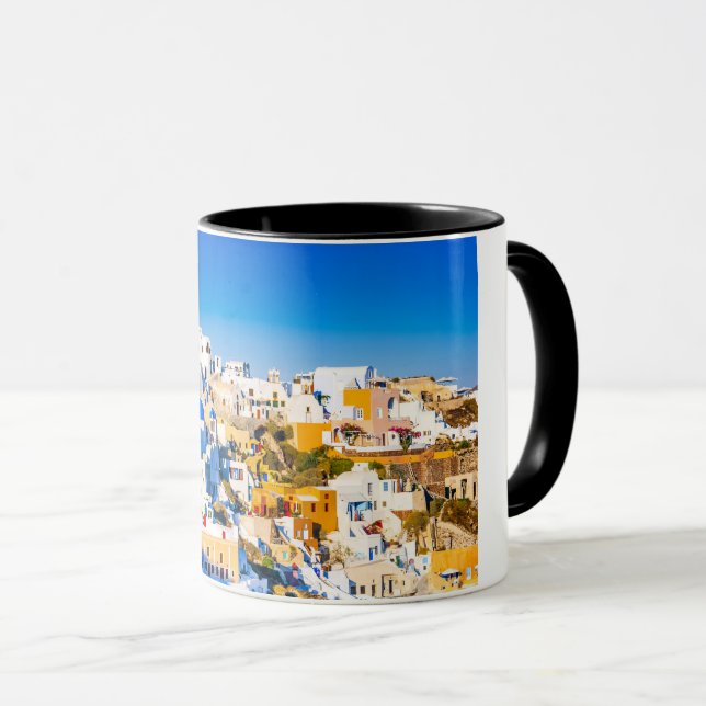 Caneca Grécia Santorini (Frente Esquerda)