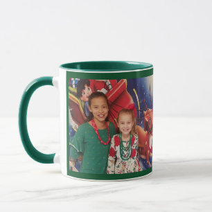 Caneca Green Personalize Modelo de Fotografia Gift Coffee