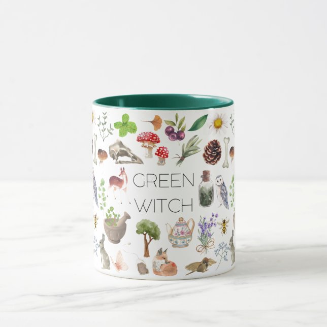 Caneca Green Witch Mug (Centro)