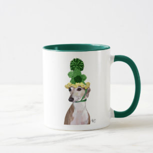 Caneca Greyhound em Green Knmit Hat 2