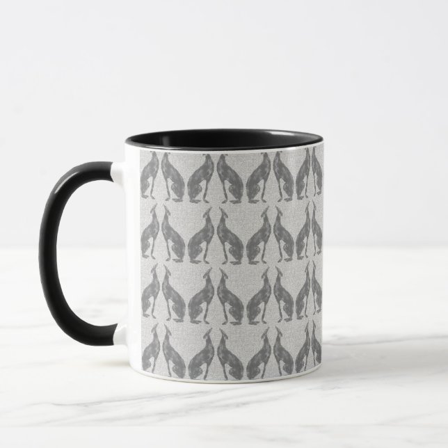 Caneca Greyhound Mãe Café Mug (Esquerda)