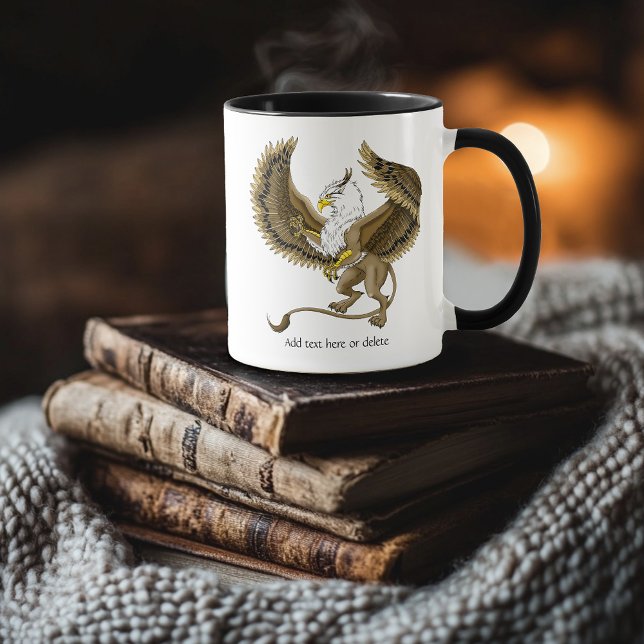 Caneca Griffin Fantasy Griffin Mythology (Criador carregado)