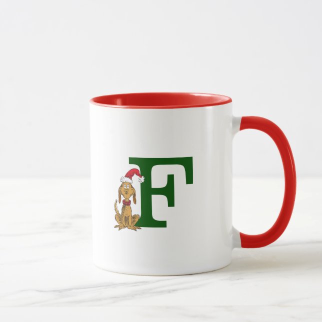 Caneca Grinch Clássico Max | Monograma F (Direita)