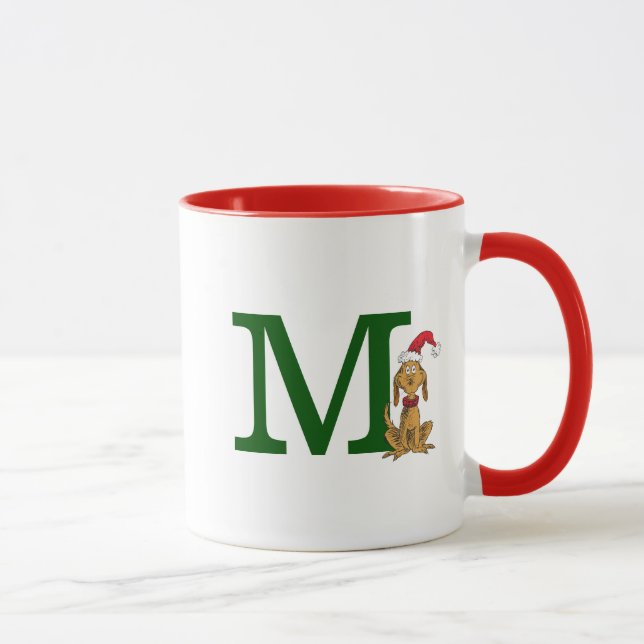 Caneca Grinch Clássico Max | Monograma M (Direita)