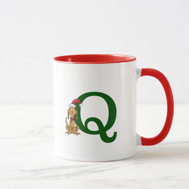 Caneca Grinch Clássico Max | Monograma Q (Direita)