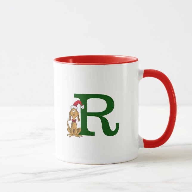 Caneca Grinch Clássico Max | Monograma R (Direita)