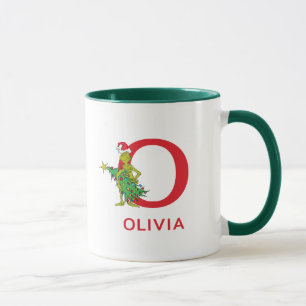 Caneca Grinch Clássico   Nome e Monograma Safado O
