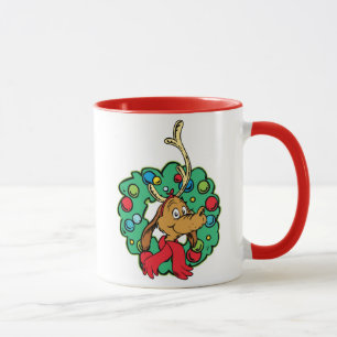 Caneca Grinch Coroa de Natal do Max
