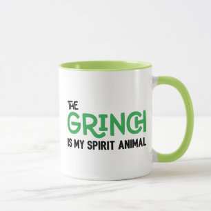 Caneca Grinch é meu Animal Espiritual