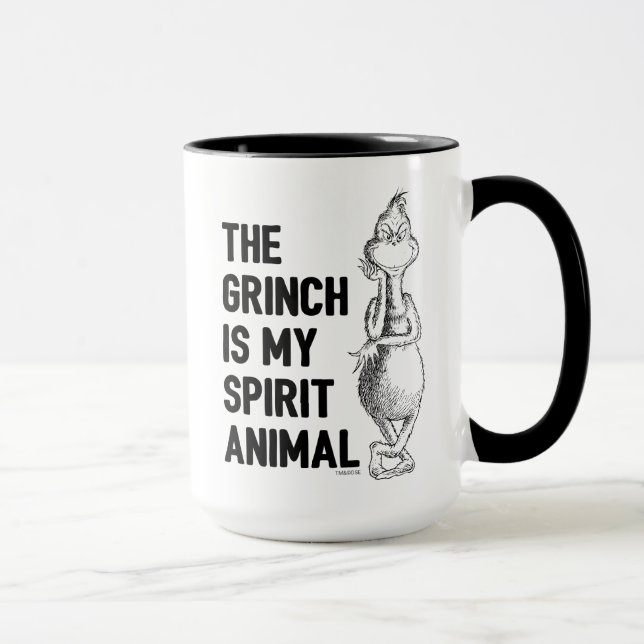Caneca Grinch é meu Animal Espiritual (Direita)