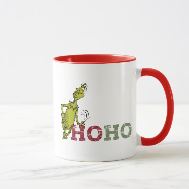 Caneca Grinch | Ho Ho Ho (Direita)