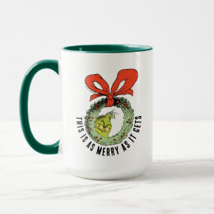 Caneca Grinch Isto É o Mais Alegre que Fica