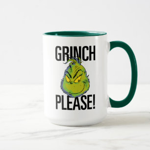 Caneca Grinch Mal-Humorado Grinch Divertido Por Favor C