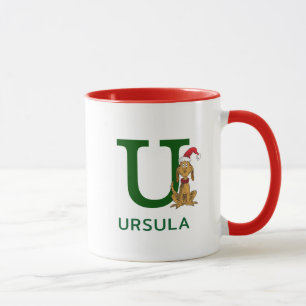 Caneca Grinch Max Clássico Nome e Monograma U