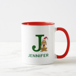 Caneca Grinch Max Clássico Nome & Monograma J