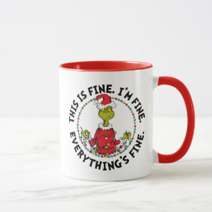 Caneca Grinch Tudo Bem