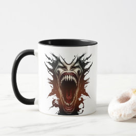 Caneca Gritando Daemon Horror Mug