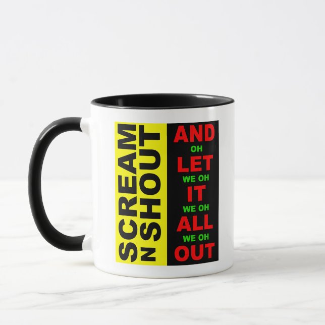 Caneca Gritar N Shout Mug (Esquerda)