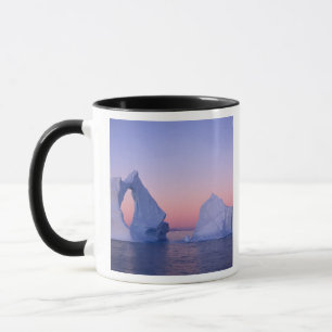 Caneca Groenlândia, Iceberg ao pôr do sol.