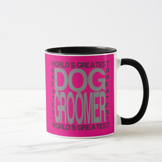 Caneca Groomer do grande cão dos mundos (Direita)