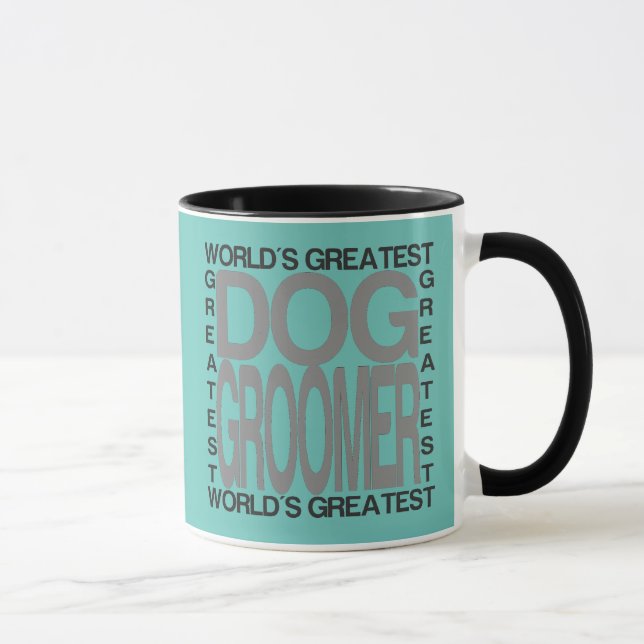 Caneca Groomer do grande cão dos mundos (Direita)