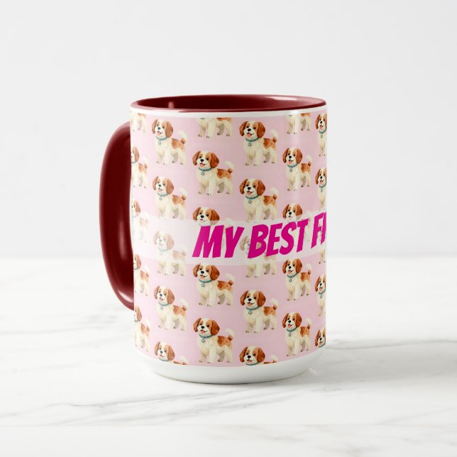 Caneca Grooming Personalized Trendy Collection (Frente Esquerda)