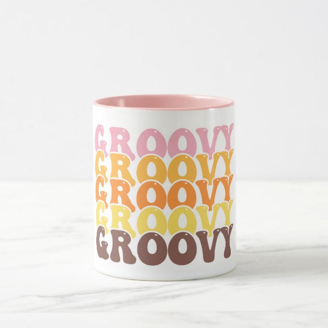 Caneca Groovy Retro Coffee Mug (Centro)