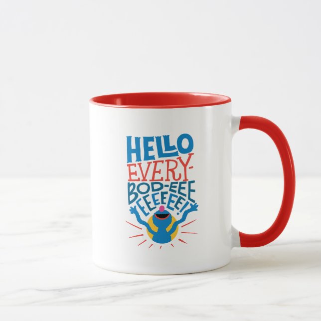 Caneca Grover Hello (Direita)