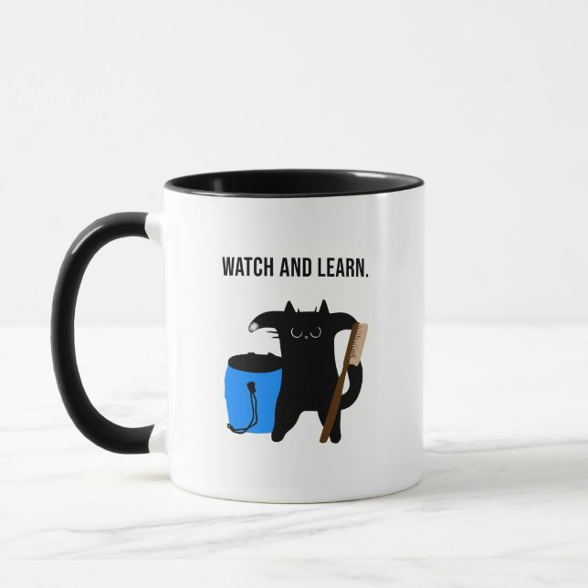 Caneca Grumpy Cat Teaches Climbing Collection (Esquerda)